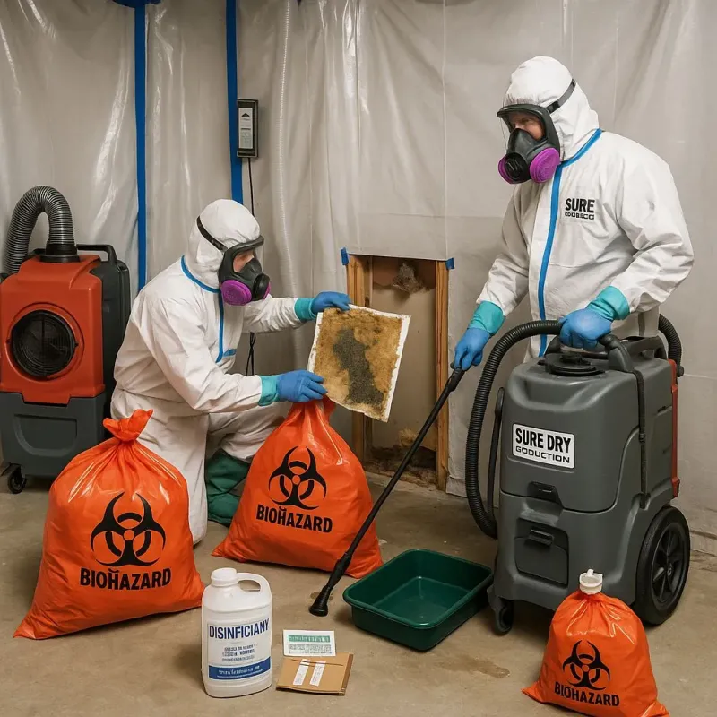 Contaminated Water Handling Protocols process in Norwood, OH